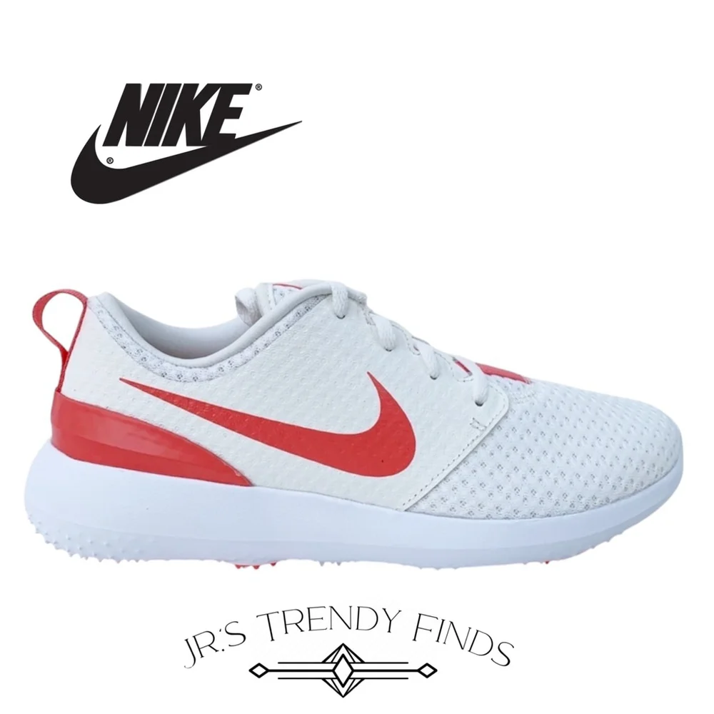 Nike Roshe G Jr Sail / Magic Ember / White - Youth 7 - Women size 8.5 - Picture 1 of 9